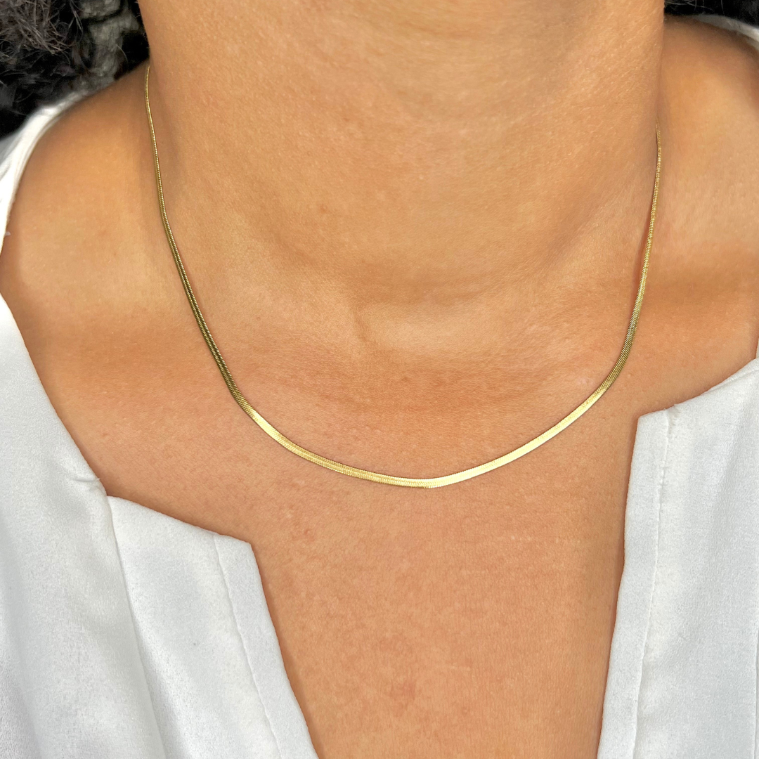 Sasha Herringbone Necklace