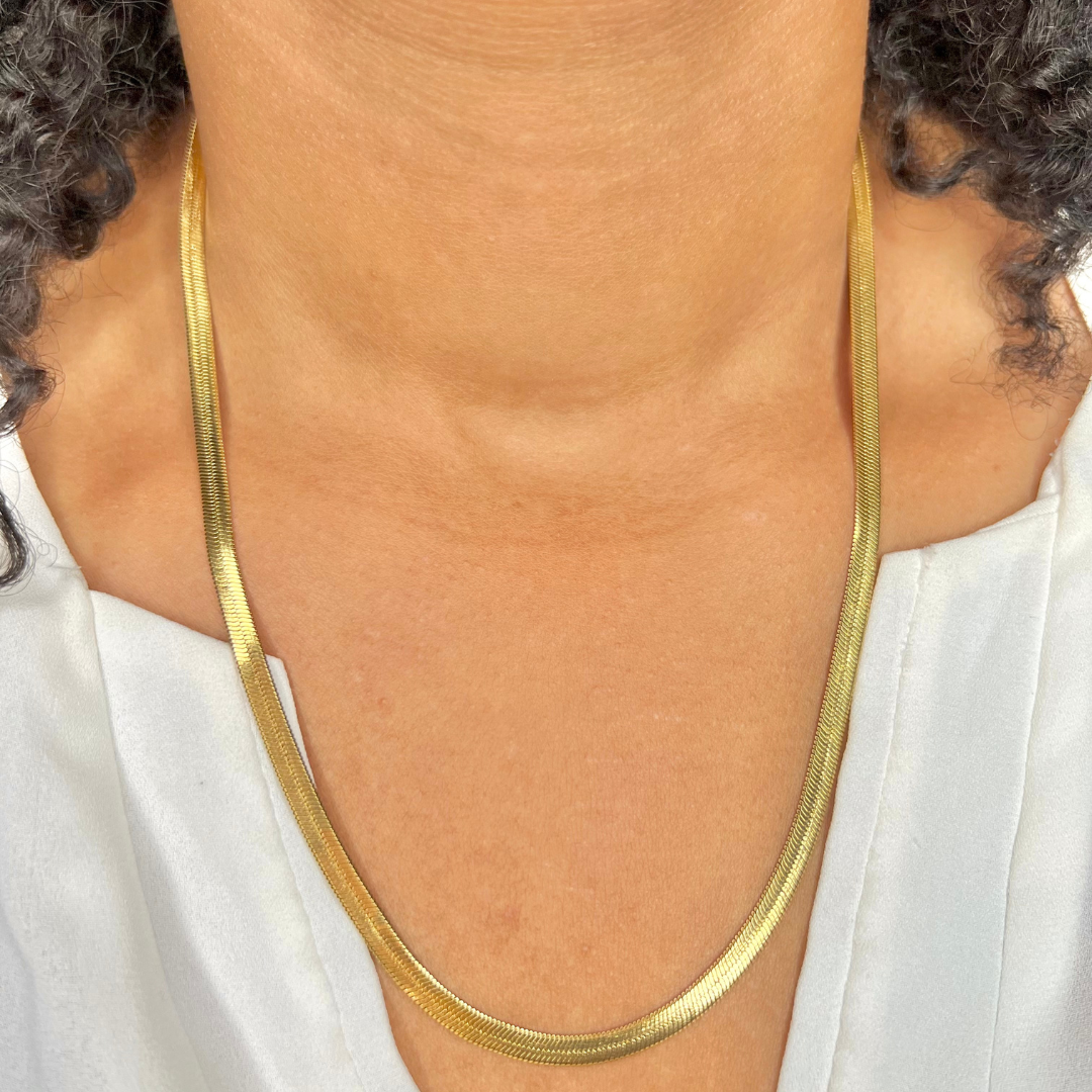 Sasha Herringbone Necklace