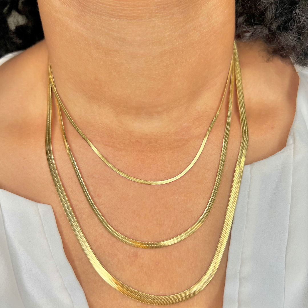Sasha Herringbone Necklace