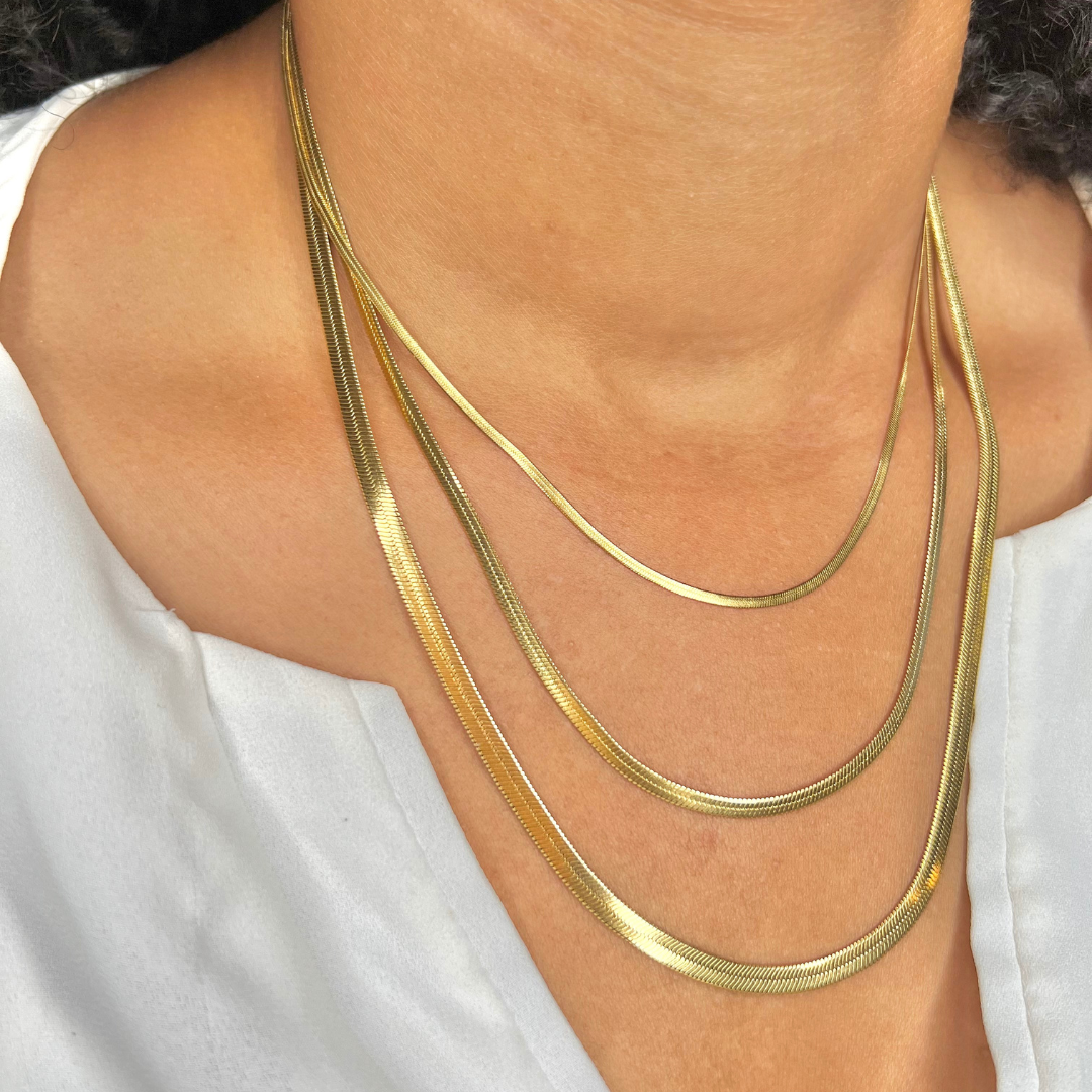 Sasha Herringbone Necklace