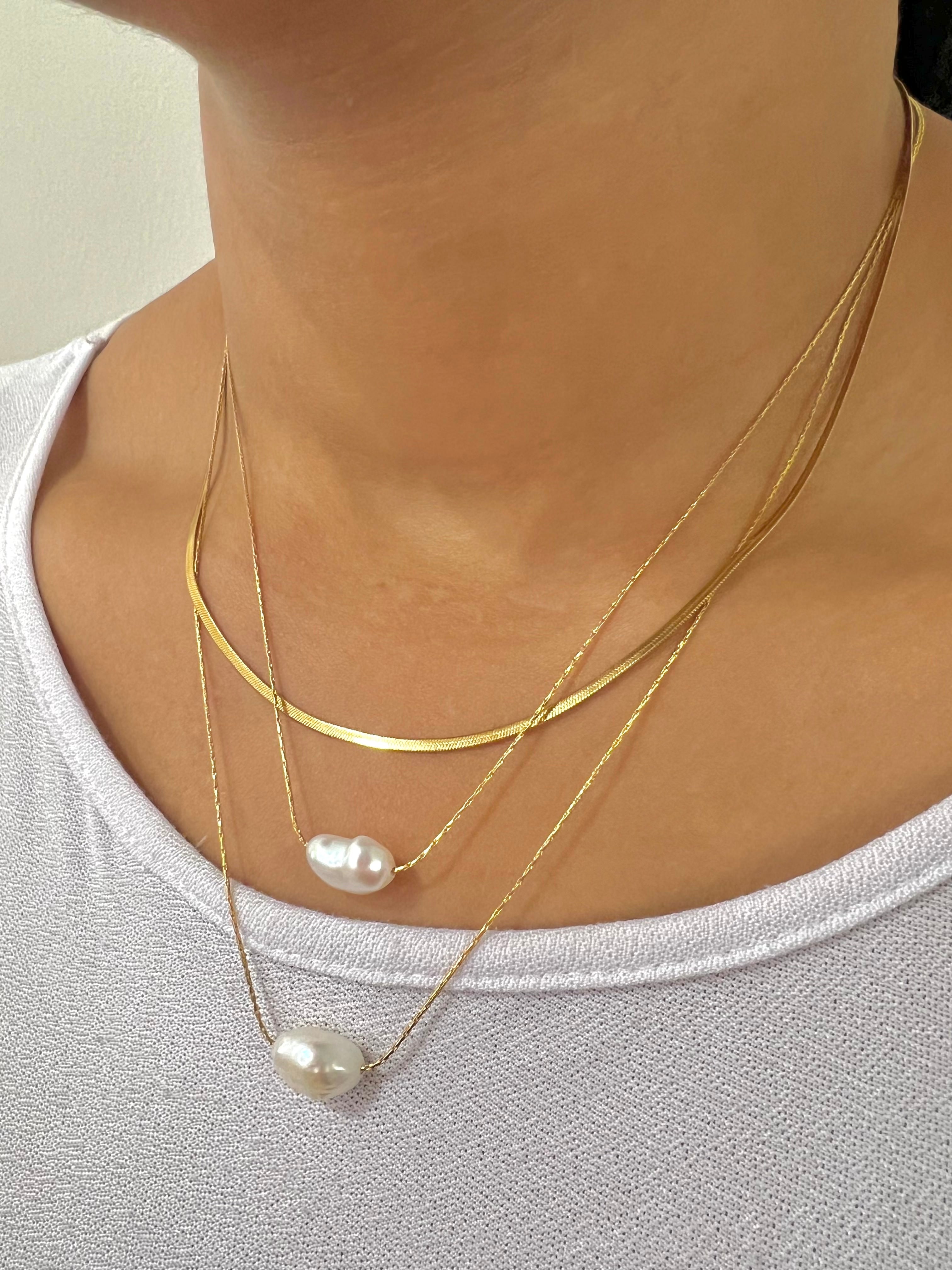 Pearl Lace Necklace