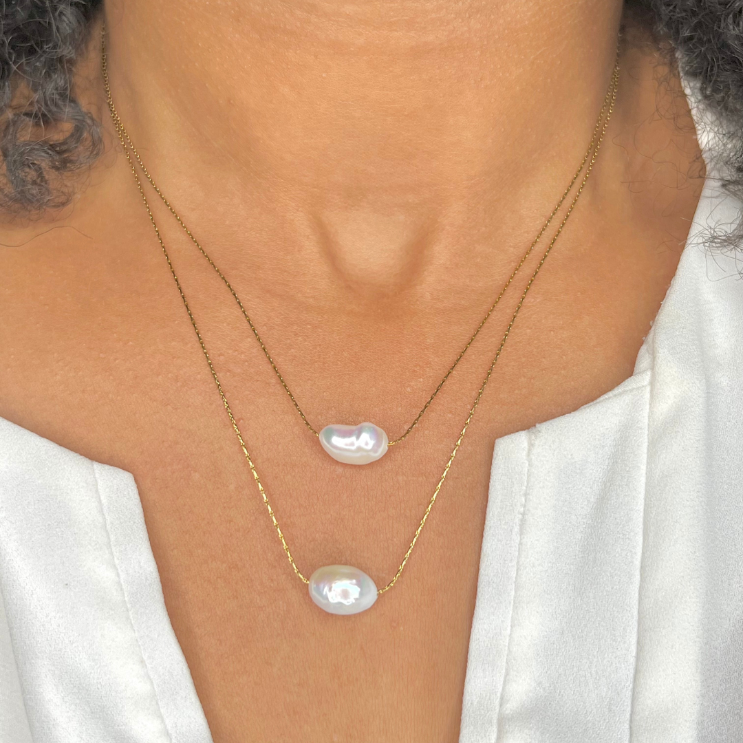 Pearl Lace Necklace