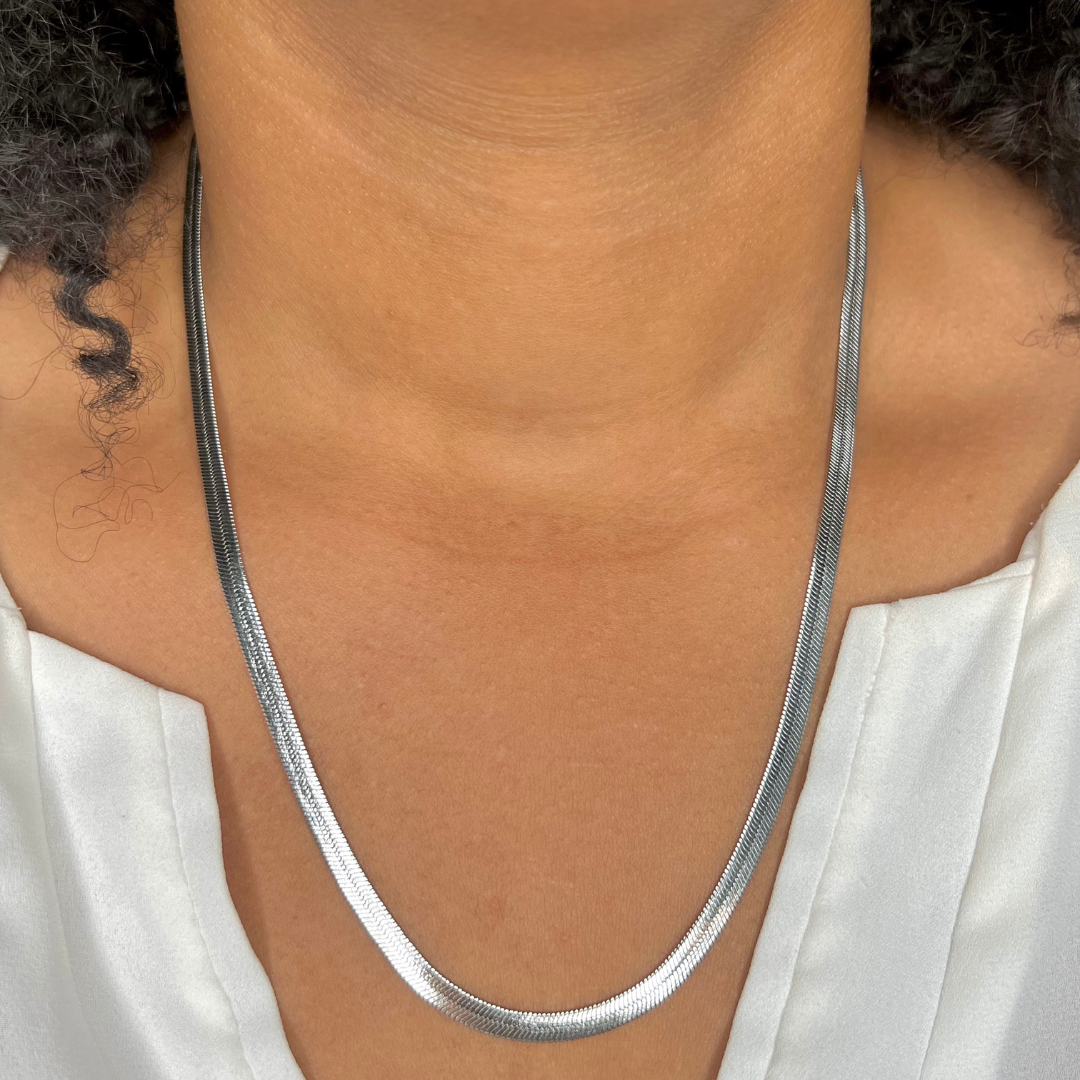 Sasha Herringbone Necklace