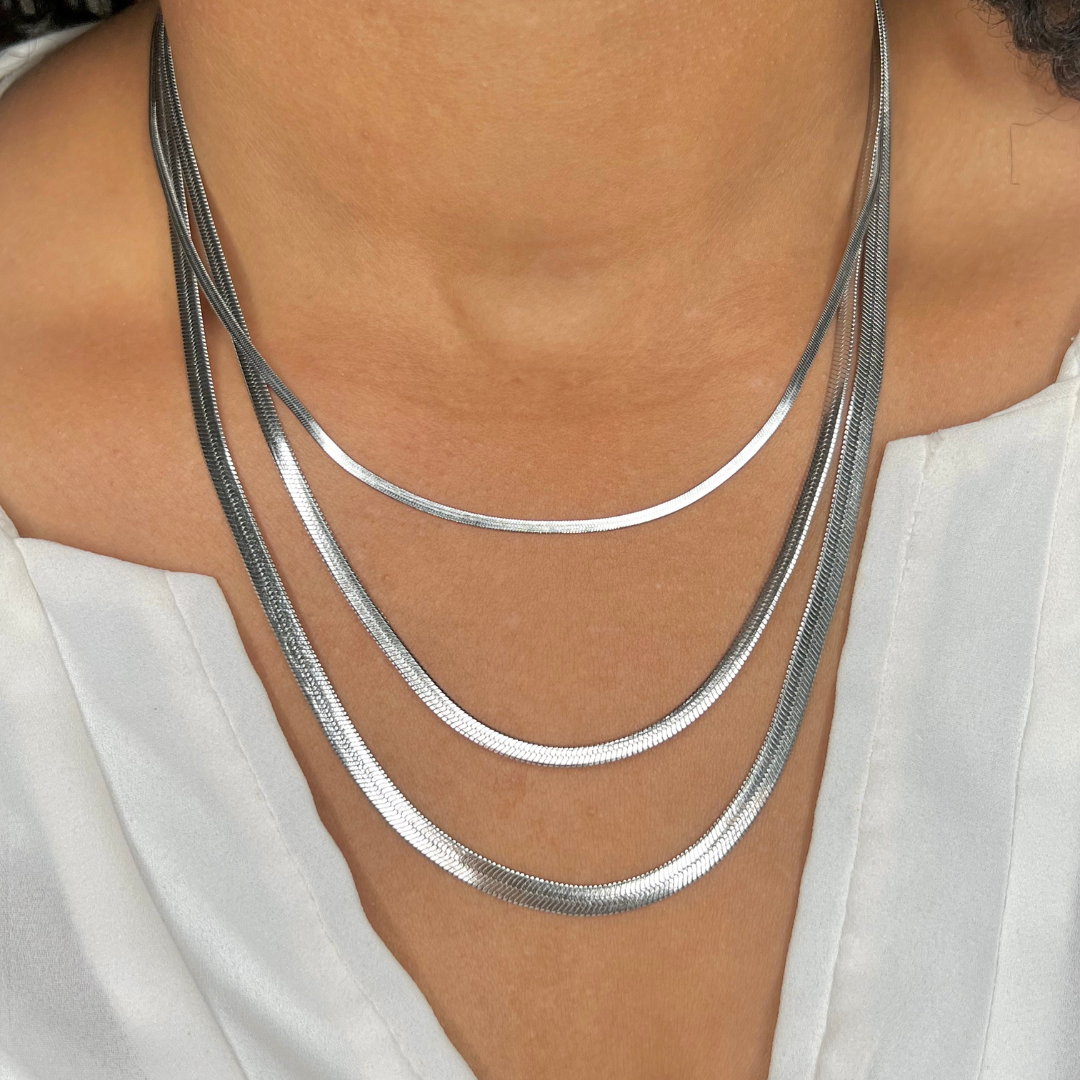 Sasha Herringbone Necklace
