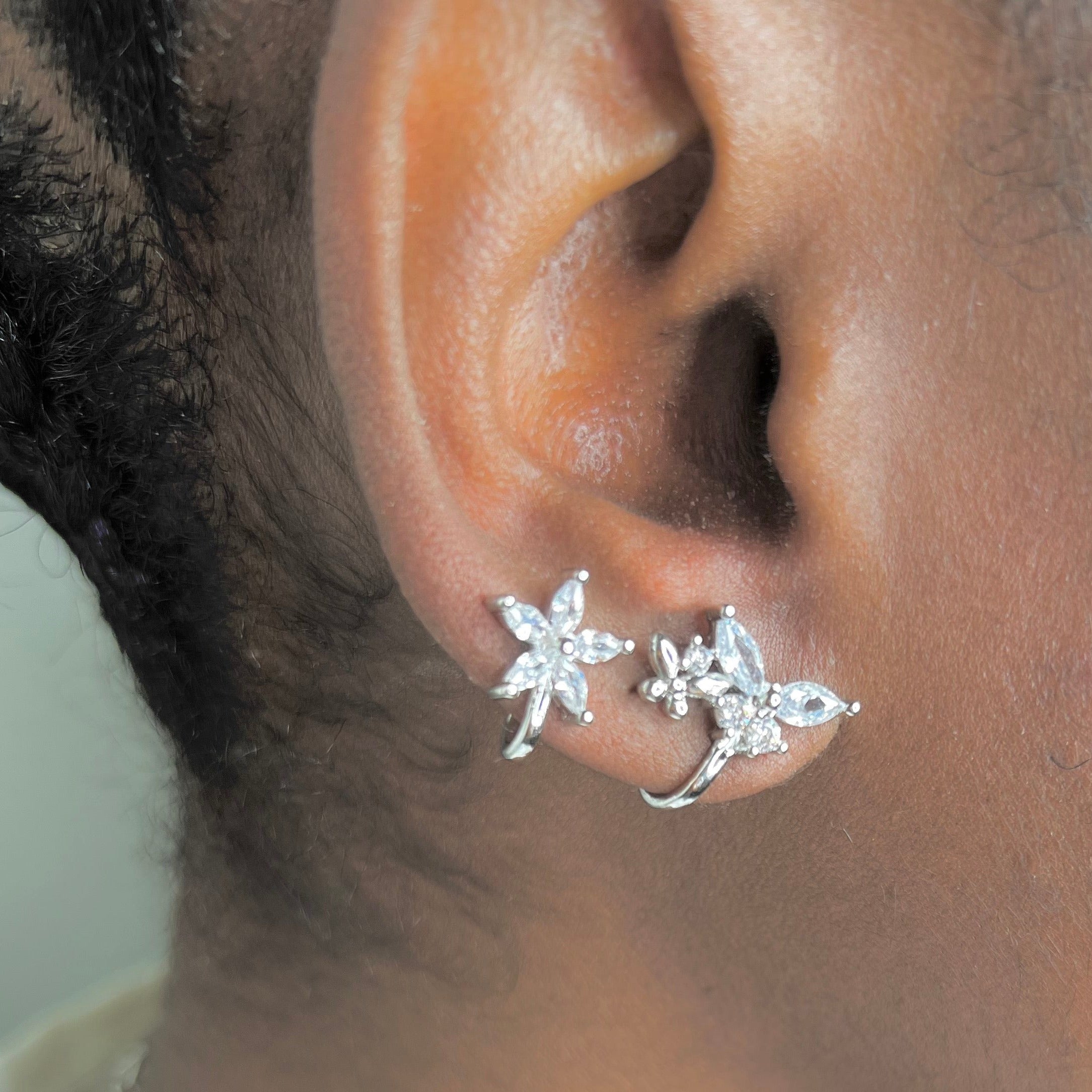 Butterfly Cuff Earrings